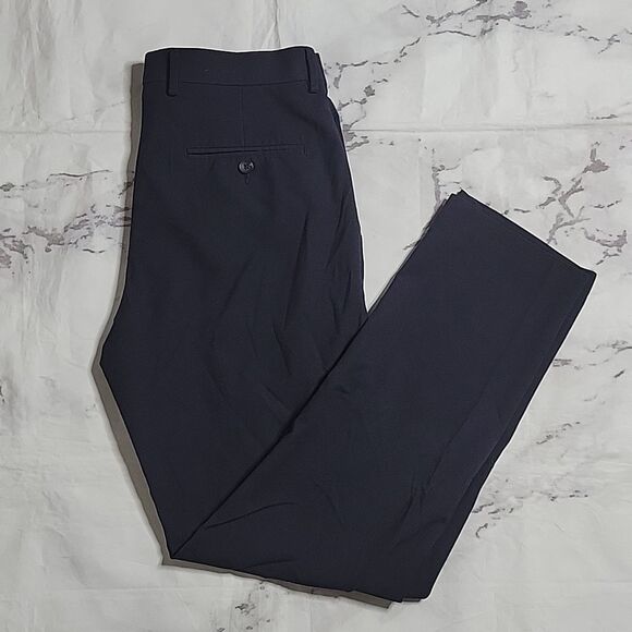 Other - J. M. Haggar Navy Slim Fit dress pants